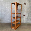 1970s Oak Display Shelf #2