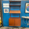 Mid Century One Bay Wall Unit By Poul Cadovius  Circa 1960s