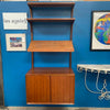 Mid Century One Bay Wall Unit By Poul Cadovius  Circa 1960s