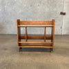 Mid Century Wood Bookcase