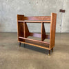 Mid Century Wood Bookcase
