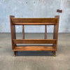 Mid Century Wood Bookcase