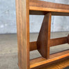 Mid Century Wood Bookcase