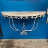 Italian Marble Wall Mount Console Table C.1980s