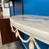 Italian Marble Wall Mount Console Table C.1980s