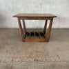 Mid Century Bassett Astra Walnut End Table
