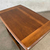 Mid Century Bassett Astra Walnut End Table