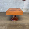 Mid Century Walnut Large Side Table / Small Coffee Table