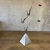 Vintage Curtis Jere Large Bird Sculpture