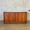 Solid Oak Butcher Block Credenza
