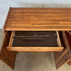 Solid Oak Butcher Block Credenza