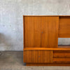 Danish Modern Shelf Cabinet With Key