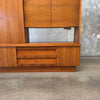 Danish Modern Shelf Cabinet With Key