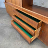 Danish Modern Shelf Cabinet With Key