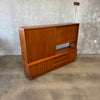 Danish Modern Shelf Cabinet With Key