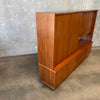 Danish Modern Shelf Cabinet With Key