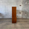 Danish Modern Shelf Cabinet With Key