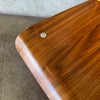 Set of Six Orange & Walnut Jean Prouve Style Chairs - Standard Chairs