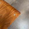 Set of Six Orange & Walnut Jean Prouve Style Chairs - Standard Chairs