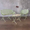 Mid Century Modern Suite Tempestini For Salterini Orange Slice Style Set