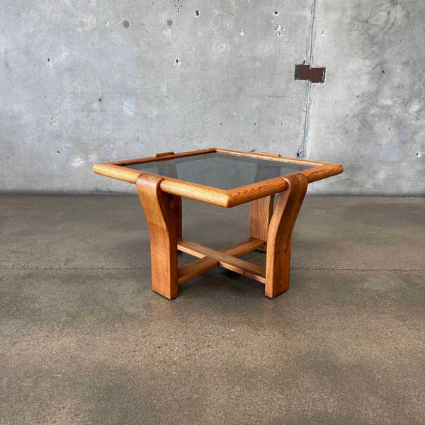 Vintage Solid Oak Coffee Table