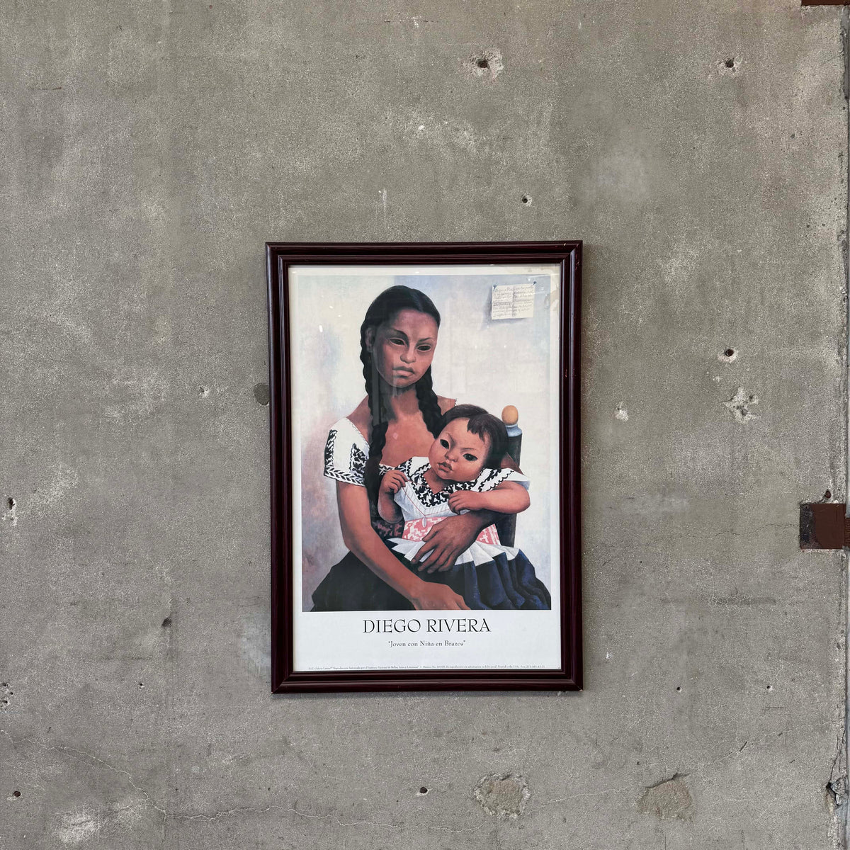 Vintage Diego Rivera Poster