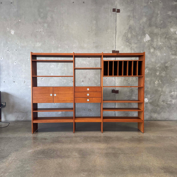 Danish Teak Wall Unit