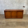 Vintage Mid Century Walnut Credenza