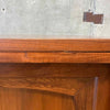 Vintage Mid Century Walnut Credenza