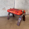 Vintage Camel Saddle Stool