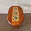 California Tile Table Three-Tile Magazine Stand