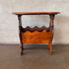California Tile Table Three-Tile Magazine Stand