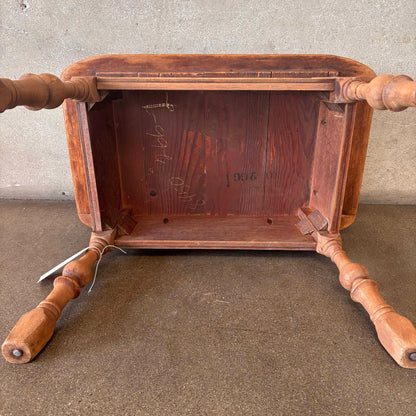 1930s Tudor Tile Six-Tile Table