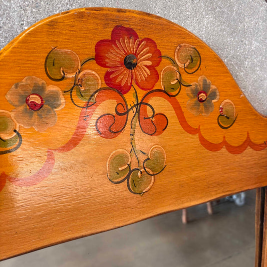 Coronado Furniture Floral Painted Mirror