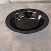 Bauer Oval Black Glaze Bowl