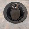Bauer Oval Black Glaze Bowl