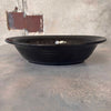 Bauer Oval Black Glaze Bowl