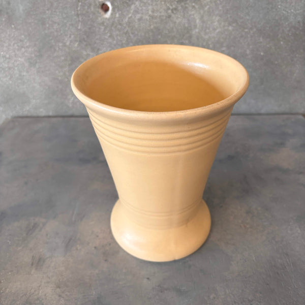 Bauer Pottery Florist Tan Vase