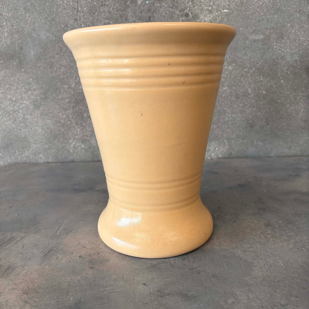 Bauer Pottery Florist Tan Vase
