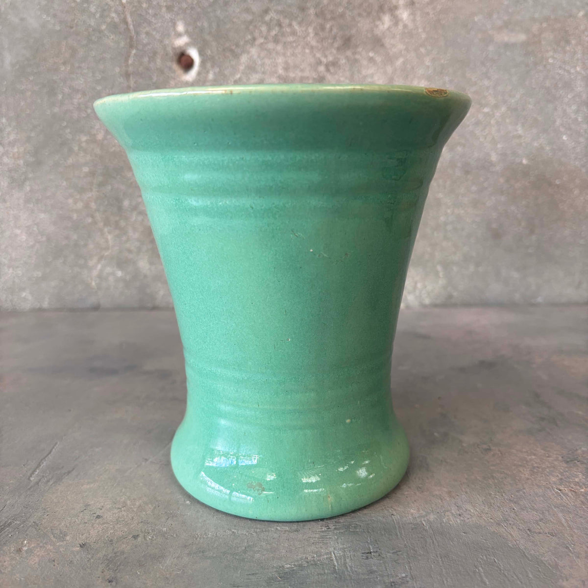 Bauer Pottery Florist Jade Green Vase
