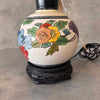 Bauer Pottery Artist Painted Lamp