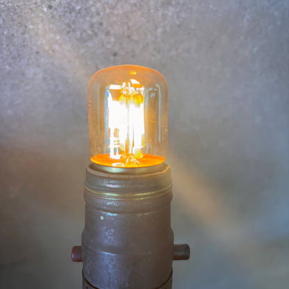 Bauer Pottery Artist Painted Lamp