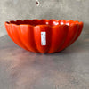 Catalina Island Pottery Large Toyon Red Scallop Bowl
