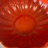 Catalina Island Pottery Large Toyon Red Scallop Bowl