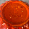 Catalina Island Pottery Large Toyon Red Scallop Bowl
