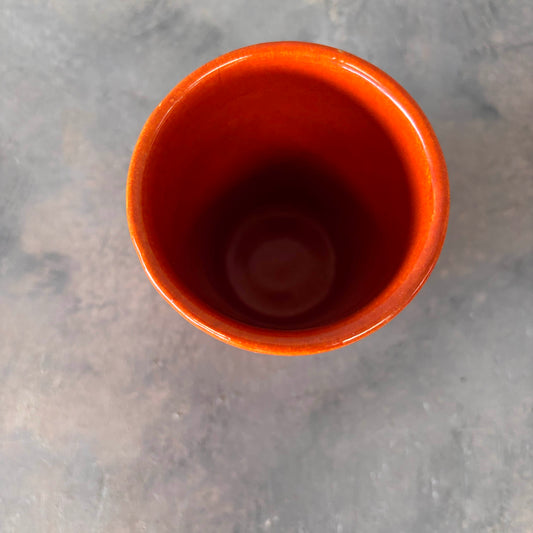 Catalina Island Pottery Toyon Red Tumbler #1