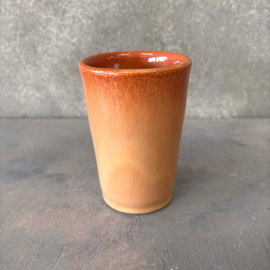 Catalina Island Pottery Monterey Brown Tumbler #2
