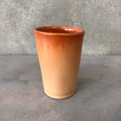 Catalina Island Pottery Monterey Brown Tumbler #2