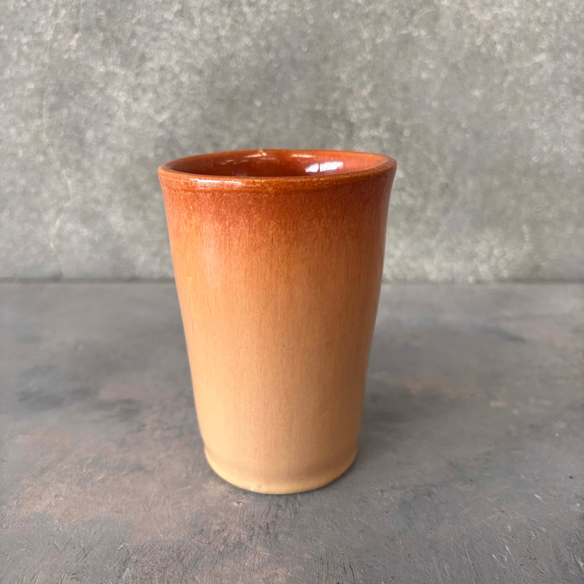 Catalina Island Pottery Monterey Brown Tumbler #2