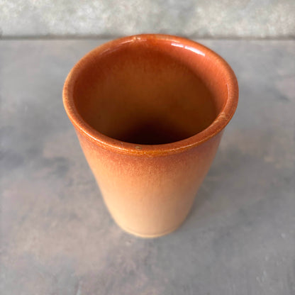 Catalina Island Pottery Monterey Brown Tumbler #2